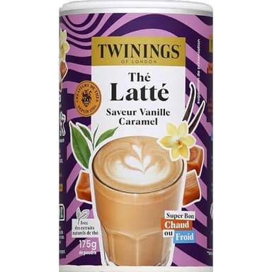 Twinings Thé Latté saveur Vanille Caramel 175g