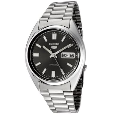Seiko Montre Mixte Analogique Automatique avec Bracelet en Acier Inoxydable – SNXS79K