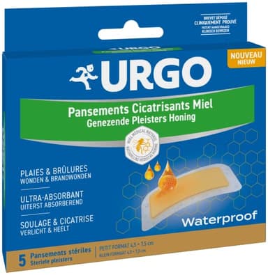 Urgo pansements cicatrisants miel 5 pansements stériles