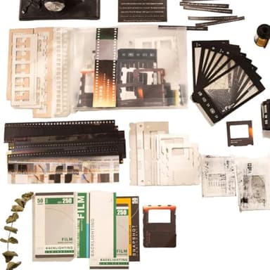 Muuookka Kits de Scrapbooking sur le Thème de la Photo Vintage, Kit de Scrapbook sur le Film, Fournitures de Journaling