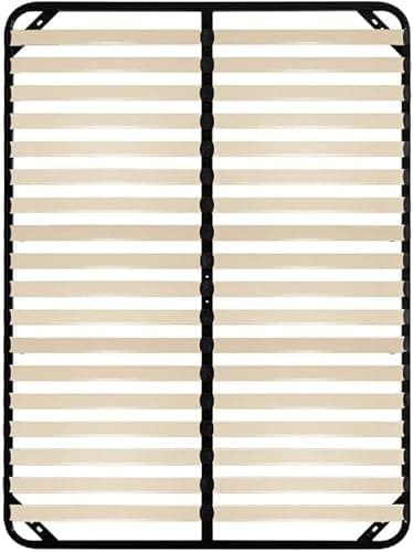 IZTOSS Sommier 140x190cm Sommiers à Lattes pour Adulte(140x190-0 Pied)