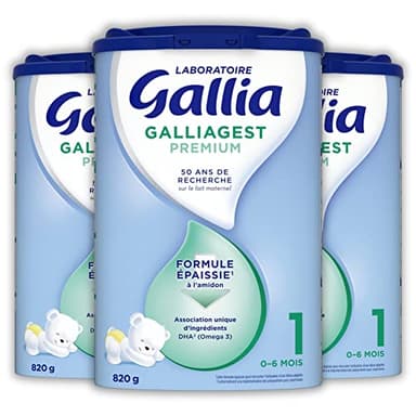 Laboratoire Gallia Galliagest Premium 1er âge 820g X3