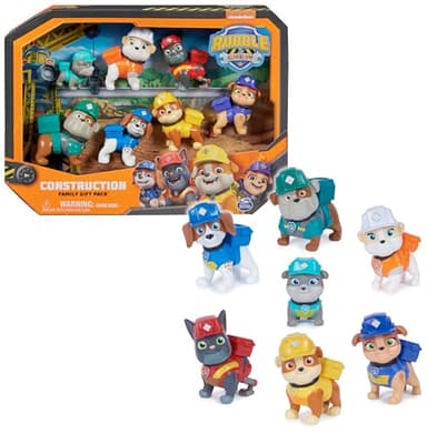 Ruben & Compagnie - Coffret Cadeau 7 Figurines - Dessin Animé Ruben - Figurine Pat Patrouille À Collectionner - Pat Patrouille Jouet - Cadeau Enfant 3 Ans Et + - Jouet Enfant 3 Ans Et +