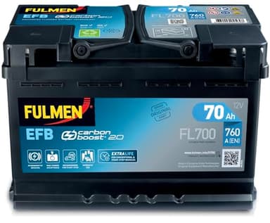 Batterie Fulmen Start-Stop EFB 70Ah/760A (FL700)