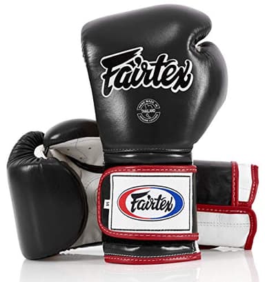 Fairtex BGV9 Muay Thai pour Boxeurs et entraîneurs Professionnels | Gant de Style Mexicain pour frappeurs durs | Gants MMA pour Arts Martiaux | Gants de Boxe légers et Absorbant Les Chocs