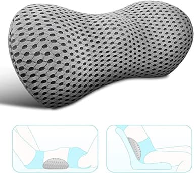 Coussin lombaire pour voiture, chaise de bureau, lit, canapé,support lombaire viscoélastique soulage les douleurs au dos, ergonomique,dossier lombaire orthopédique avec mousse à mémoire de forme