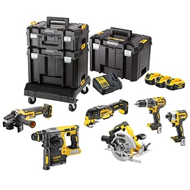 DEWALT DCK685P3T-QW 18V XR Kit de machines 6 pièces TSTAK