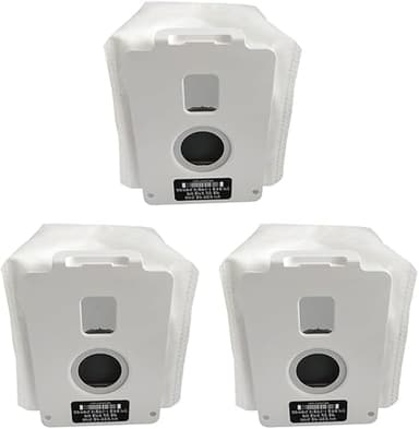 YUETTYY Lot de 3/5/10 sacs à poussière de rechange pour aspirateur LG #Ajl75313902 Cordzero A9t, sacs de collecte de poussière de grande capacité (3 pièces)