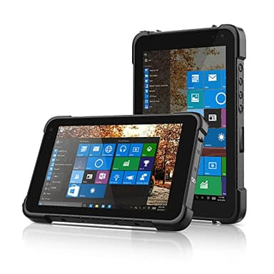 ThinKol Tablette Industrielle Robuste de 8" pour Travail sur Le Terrain, Tablette Tactile Robuste avec NFC, GPS, WiFi, Scanner 2D, Chargeur de Station d'accueil (Android 4 Go 64 Go)…