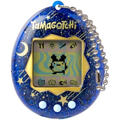 Bandai - Tamagotchi - Tamagotchi Original - Starry Night - Animal électronique virtuel avec écran Couleur, 3 Boutons et Jeux - Jouet Animal interactif en Français - Jouet Enfant 8 Ans et + - 42970