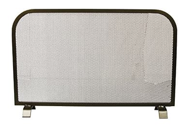 Imex El Zorro 12201-N - Pare-étincelles simple (66,5 x 40 cm depuis la base 43 cm) couleur noire