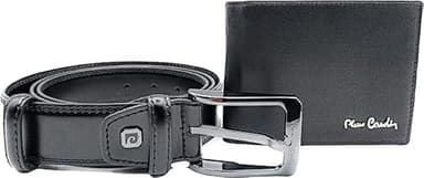 Pierre Cardin Portefeuille Homme en Cuir Naturel - Élégant et Fonctionnel - RFID Protection - 11 x 9 x 2 cm