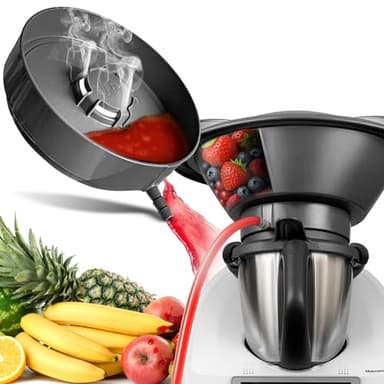 MixFino Extracteur de Jus Vapeur pour Thermomix TM6 TM5 TM31 TM Friend, Accessoire pour Jus, Gelées et Sirops Maison, Traite de Grandes Quantités de Fruits, Qualité Allemande
