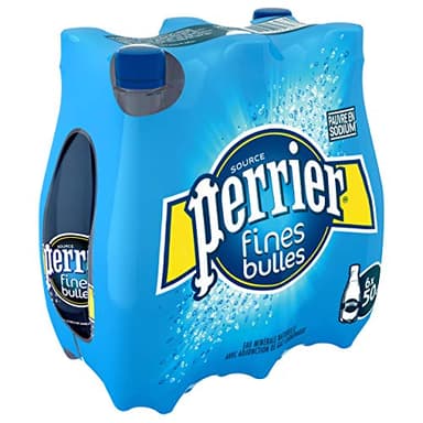 Perrier Fines Bulles Eau Minérale, 6 x 500ml