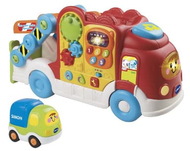 Vtech - 136605 - Jouet de Premier Age - Tut Tut Bolides - Mon Super Camion Réparations