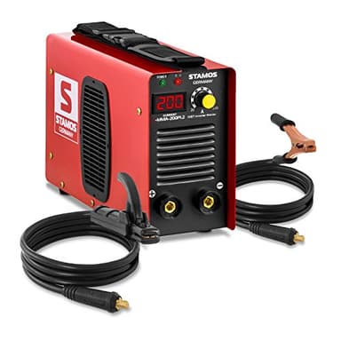 Stamos Germany S-MMA-200PI.2 Poste à Souder à l'Arc Poste a Souder Inverter MMA Soudage Soudure (200 A, 230 V, Écran LED, Hot Start, IGBT)