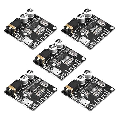 Heemol VHM-314 Récepteur audio Bluetooth 5.0 MP3 Carte décodeur sans perte Module de musique stéréo sans fil (5 pièces)