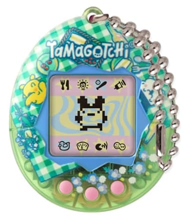 TAMAGOTCHI Bandai Original Tama Picnic Digital Pet | Nourrissez et élevez l'animal de compagnie électronique original jouets japonais pour enfants filles et garçons font de superbes cadeaux rétro des