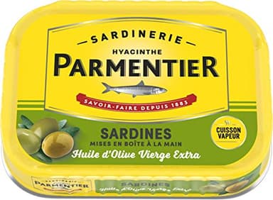 PARMENTIER Sardines À L'huile D'olive Vierge Extra 135g