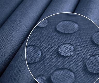 Tissu Oxford 600D durable et imperméable, bâche de protection imperméable, 100 % PVC, indéchirable, résistant aux UV (bleu, 100 cm x 146 cm)