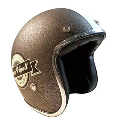 TORX Casque Moto WYATT FAMOUS MATT GLITTER CHARCOAL, Taille XS
