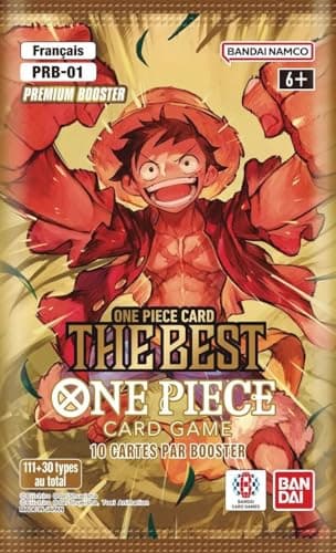 One Piece Card Game One Piece PRB-01 : Le meilleur booster de 10 cartes - Version française