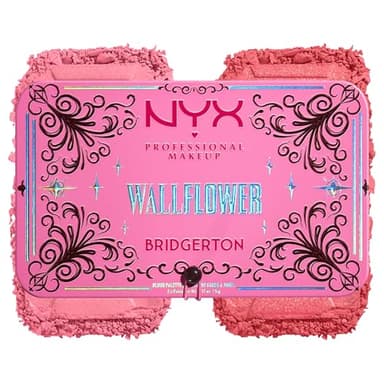 NYX Professional Makeup x Bridgerton, Collection limitée, Palette Blush Wallflower