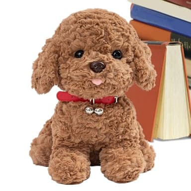 Jouet Chien Robotique en Peluche | Chien Électronique Parlant et Interactif, Robot Réaliste En Mouvement - pour les Garçons, les Filles, la Famille, les Amis, l'Anniversaire, Noël, les Fêtes