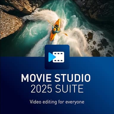 MAGIX Movie Studio 2025 Suite - Montage vidéo pour tous | Éditeur vidéo | Programme de montage vidéo | pour Windows 10/11 PC | 1 licence complète PC pour 2 appareils