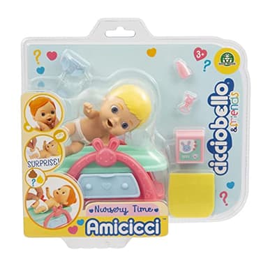 Amis Cycle Nursery Time Cicciobello, Playset Nursery pour Le Changement de bébé, pour Les Filles à partir de 3 Ans, CC014100, Giochi Preziosi