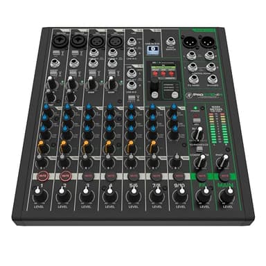 Mackie ProFX10v3+ Mixeur Analogique 10 Canaux avec Effets Améliorés, Modes d'Enregistrement USB et Bluetooth