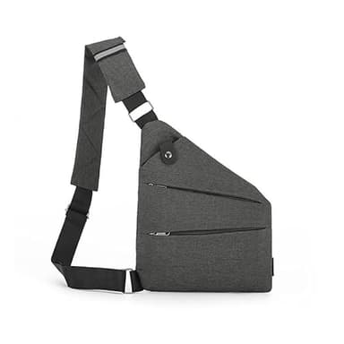 FokroinSac de Voyage Antivol, Sacoche Antivol, Anti Theft Travel Bag, Sac à Bandoulière Antivol, bandoulière pour hommes et femmes, Leger,Waterproof