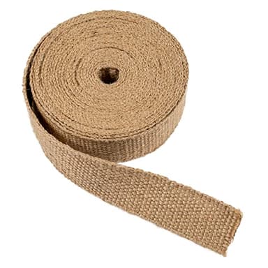 Sangle de Jute Naturel 800g/m² 5 cm x 5 mètres, pour Jardinage, Emballage ou Bricolage