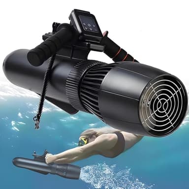 Scooter Sous-Marin électrique 500W, Autonomie De 50 Min, Nage, Propulseur, 10 Km/H, Accessoires Pour Paddle, Moteur Sup Pour Planche De Surf électrique, Vitesse Réglable,10000mAh