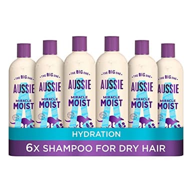 Aussie Miracle Moist Shampooing 300 ml - Lot de 6
