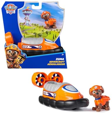 Paw Patrol - Pat Patrouille - Véhicule Figurine Zuma - Voiture Figurine À Collectionner - Pat Patrouille Véhicule - Plastique Recyclé - Voiture Enfant - Jouet Enfant 3 Ans Et +