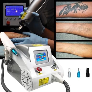 LZDOYY Machine De Détatouage, Détatouage Au Machine Dispositif De Détatouage Sourcil Tatouage Lèvre Tatouage Oeil Supprimer Le Pigment Supprimer Les Taches Système De Refroidissement Machine