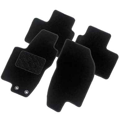 AUTO-STYLE Set de tapis de sol compatible avec MG (E)HS (SUV) 2019-, Noir