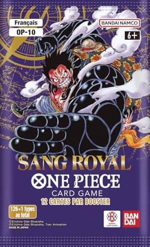 Asmodee - One Piece - OP-10 Booster - Bandai - Jeux de société - Jeu de Cartes à Collectionner JCC - Sang Royal - Version française