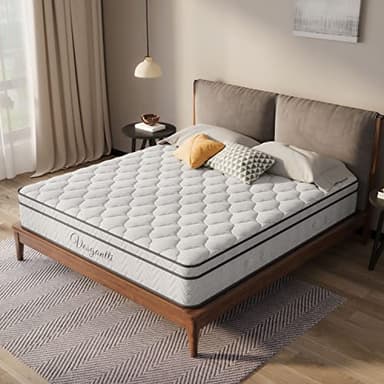 Vesgantti Boxtop Matelas 160x200cm - Épaisseur 26cm -Classique Matelas de Lit d'Adulte et d'enfant - Ressorts Ensachés Indépendant en Mousse à Mémoire de Forme- Multicouches Extra Confort 7 Zones