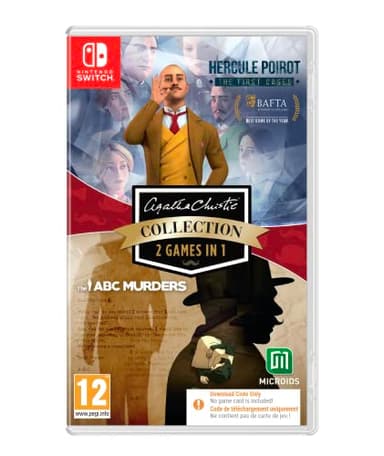 2 Jeux en 1 : Agatha Christie : Hercule Poirot The Fist Cases / The ABC Murders Switch (Code de téléchargment)