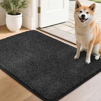 COSY HOMEER Paillasson Exterieur Entree 50 x 80 cm Antidérapant et Lavable, Tapis Absorbant pour Chien, Paillasson Interieur Entree Doux et Pratique, Idéal pour Entrées, Couloirs et Chiens