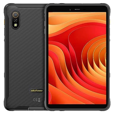 Ulefone Armor Pad Lite Tablette Incassable, IP68/IP69K Étanche Antichoc Robuste, 8'' HD+ Écran, 6GB RAM+32GB ROM, Batterie 7650mAh, Caméra 13MP+5MP, Android 13, GPS Bluetooth Empreinte Digitale NFC
