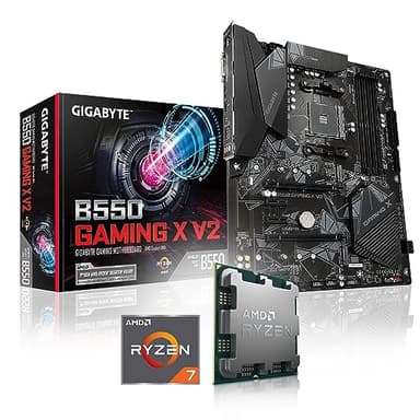 Memory PC Kit d'évolution PC Ryzen 7 5700G 8X 3.8 GHz, 16 GB DDR4, Gigabyte B550 Gaming X V2, Entièrement assemblé et testé