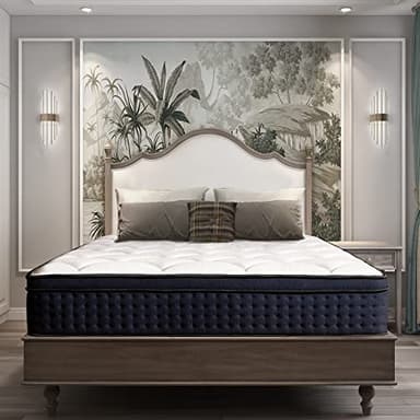 IZTOSS Matelas 160x200 Matelas Mémoire de Forme 11 Zones Différenciées 27cm de Hauteur