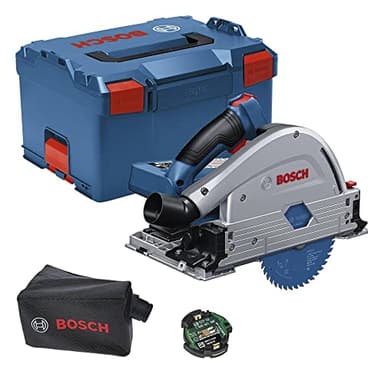Scie circulaire plongeante sans fil Bosch Professional BITURBO GKT 18V-52 GC (niveaux de vitesse préréglables, module de connectivité, sans batteries ni chargeur, L-BOXX 238)