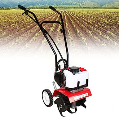 Motobineuse à Essence, motobineuse, Motobineuse Essence,Motobineuse Thermique,Compact Motobineuse, Cultivateur Thermique, motoculteur, Puissant poignées, 1,9 KW.