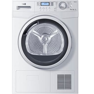 Haier hd80-a82 7358901/A + +/kWh/8 kg/Grand écran LCD/Acier inoxydable Tambour/Blanc