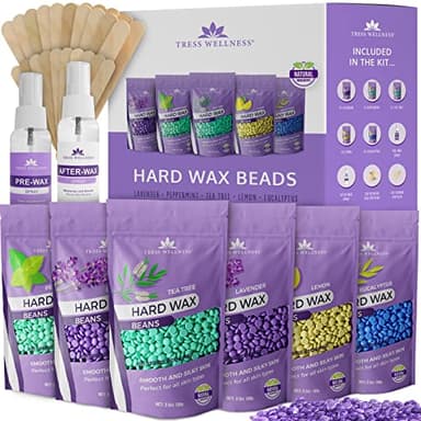 Wax Cire Perle - Kit Épilation Sans Douleur - Bille De Cire Pour Épilation