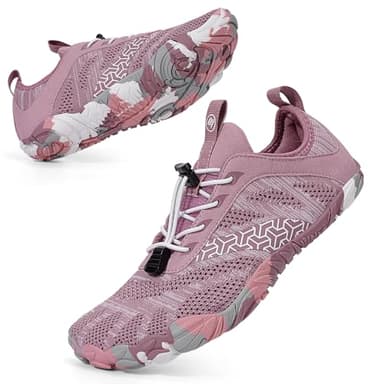 BibHoly Chaussures pieds nus pour femmes et hommes, Chaussures légères et respirantes, Chaussures de trail antidérapantes, Chaussures de fitness pour le studio de fitness et les activités en plein air